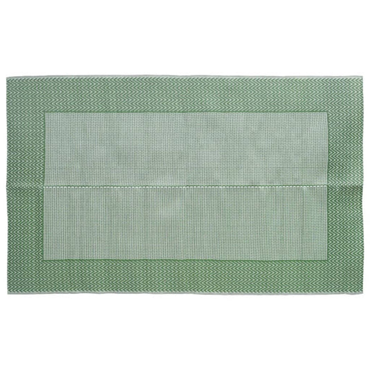 Vidaxl buitenkleed arakil 140x200 cm pp groen