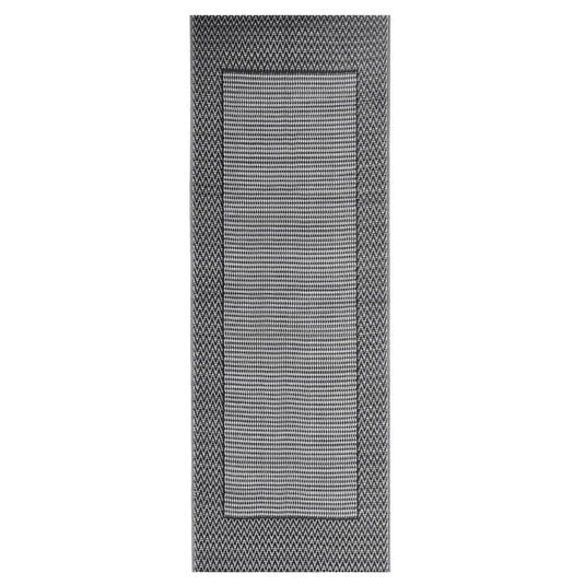 Vidaxl buitenkleed arakil 80x250 cm polypropeen zwart
