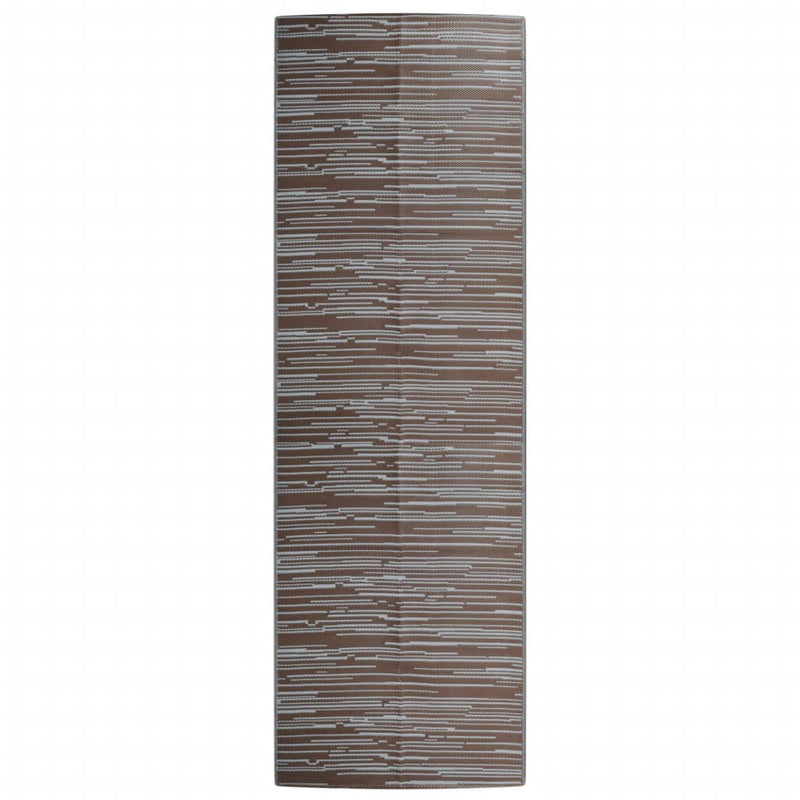 Load image into Gallery viewer, Vidaxl buitenkleed arakil 80x250 cm polypropeen bruin
