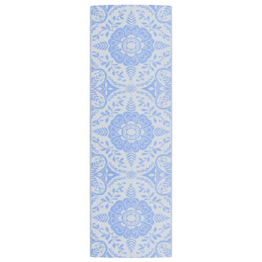 Vidaxl buitenkleed arakil 80x250 cm polypropeen babyblauw