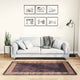 Vidaxl vloerkleed wasbaar anti-slip 80x150 cm zwart en goudkleurig