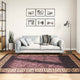 Vidaxl vloerkleed wasbaar anti-slip 160x230 cm zwart en goudkleurig