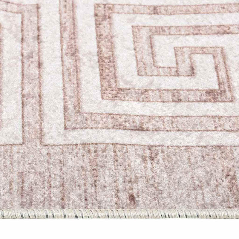 Load image into Gallery viewer, Vidaxl vloerkleed wasbaar anti-slip 120x180 cm beige
