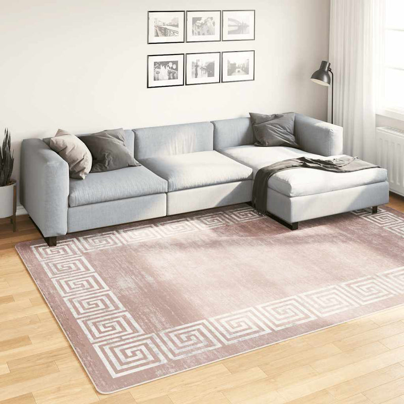 Load image into Gallery viewer, Vidaxl vloerkleed wasbaar anti-slip 190x300 cm beige
