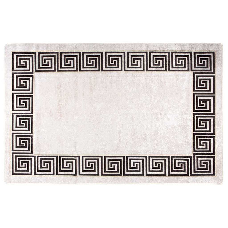 Load image into Gallery viewer, Vidaxl vloerkleed wasbaar anti-slip 160x230 cm lichtbeige
