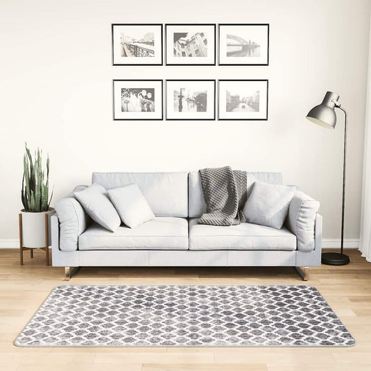 Vidaxl vloerkleed wasbaar anti-slip 80x150 cm meerkleurig