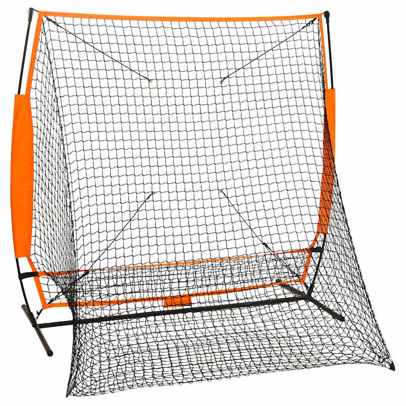Load image into Gallery viewer, Vidaxl honkbaltrainingsnet 174x76x158,5 cm zwart

