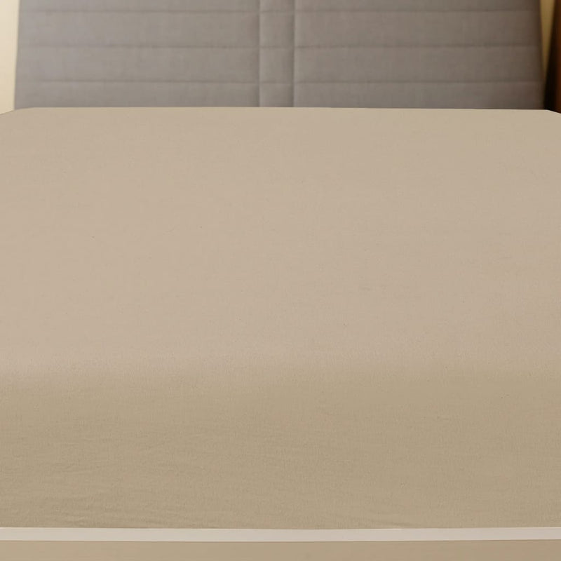 Load image into Gallery viewer, Vidaxl hoeslakens jersey 2 st 140x200 cm katoen taupe
