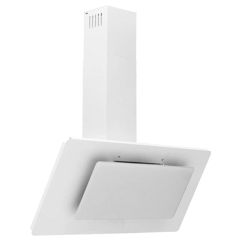 Load image into Gallery viewer, Vidaxl wandafzuigkap 90 cm roestvrij staal en gehard glas wit
