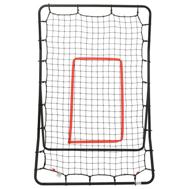 Vidaxl softbal rebounder 88x79x137 cm staal