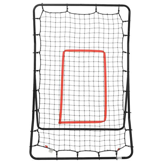 Vidaxl softbal rebounder 88x79x137 cm staal