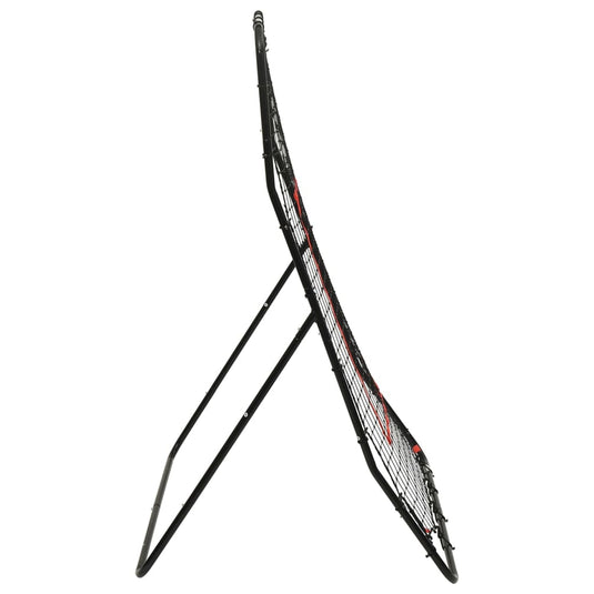 Vidaxl softbal rebounder 88x79x137 cm staal