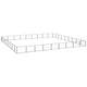 VidaXL Hondenkennel 81 m² staal zwart