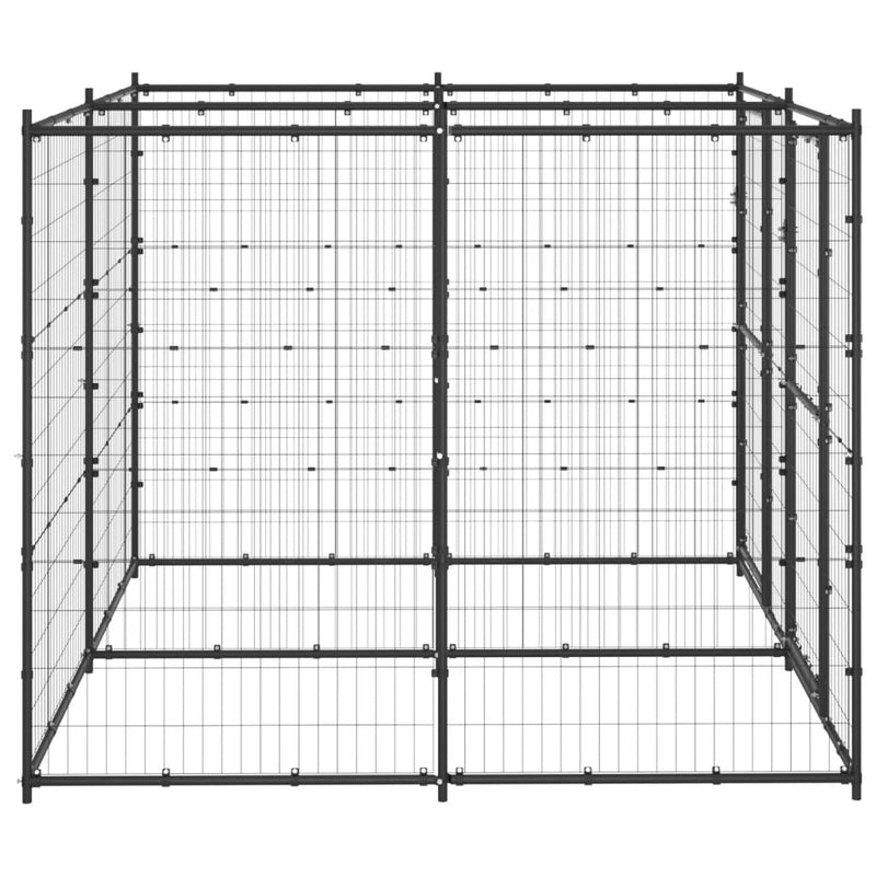 Load image into Gallery viewer, VidaXL Hondenkennel 4,84 m² staal
