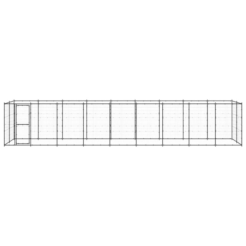 Load image into Gallery viewer, VidaXL Hondenkennel 21,78 m² staal
