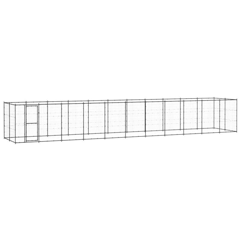 Load image into Gallery viewer, VidaXL Hondenkennel 26,62 m² staal
