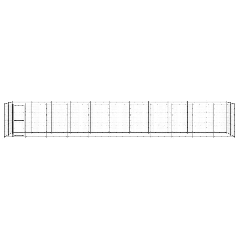Load image into Gallery viewer, VidaXL Hondenkennel 26,62 m² staal
