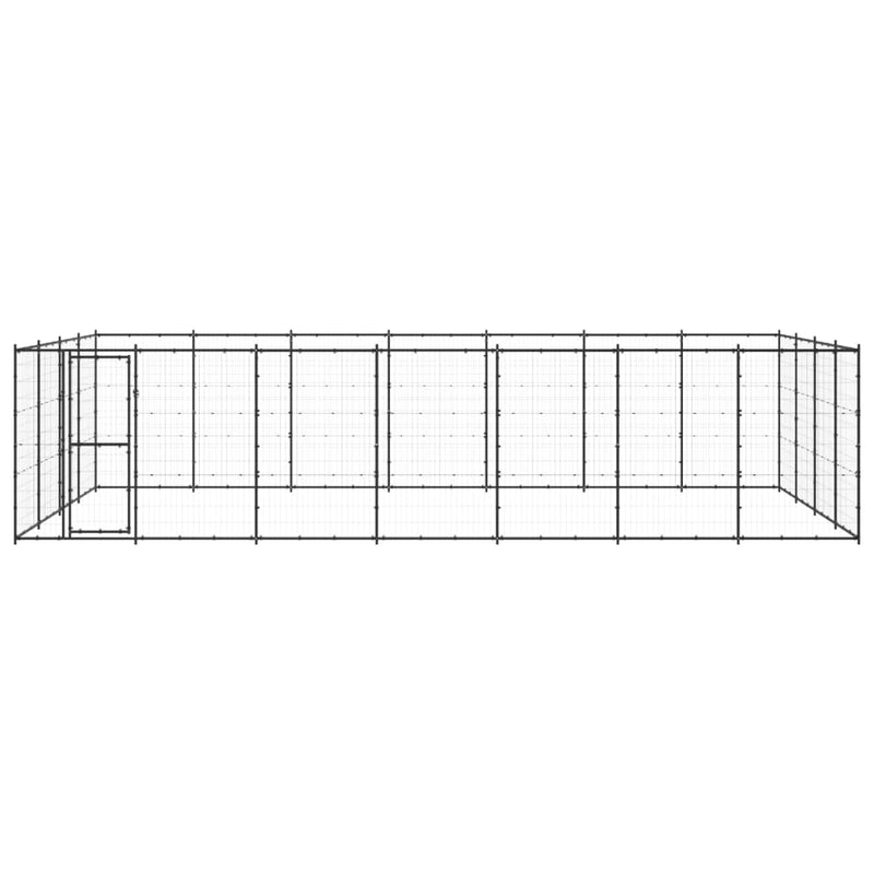 Load image into Gallery viewer, VidaXL Hondenkennel 33,88 m² staal
