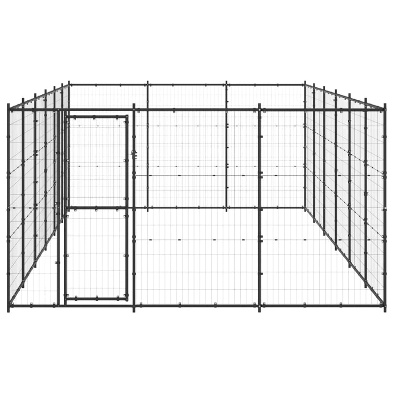 Load image into Gallery viewer, VidaXL Hondenkennel 21,78 m² staal
