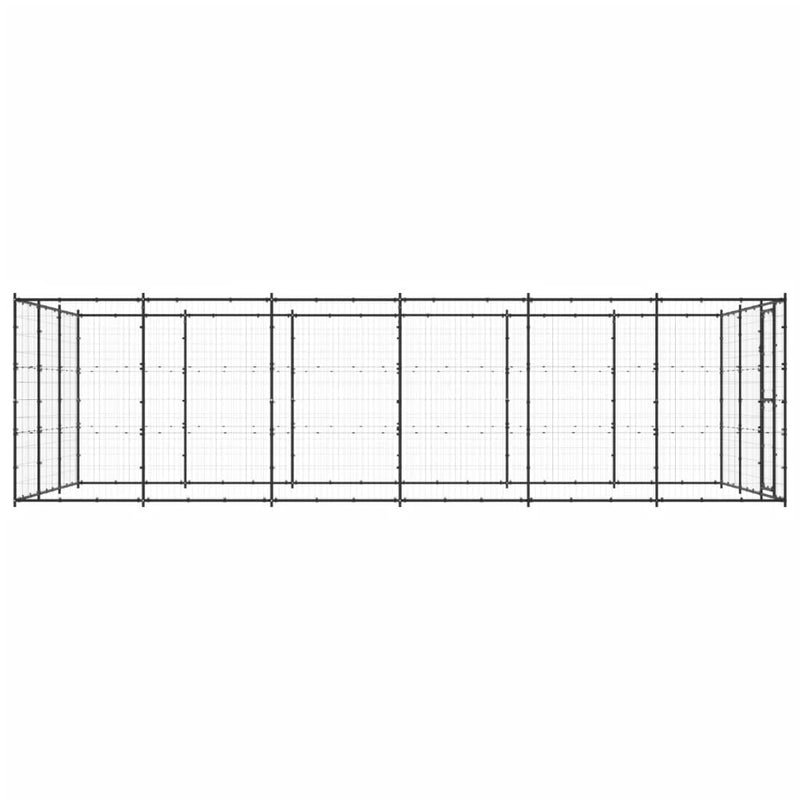 Load image into Gallery viewer, VidaXL Hondenkennel 21,78 m² staal
