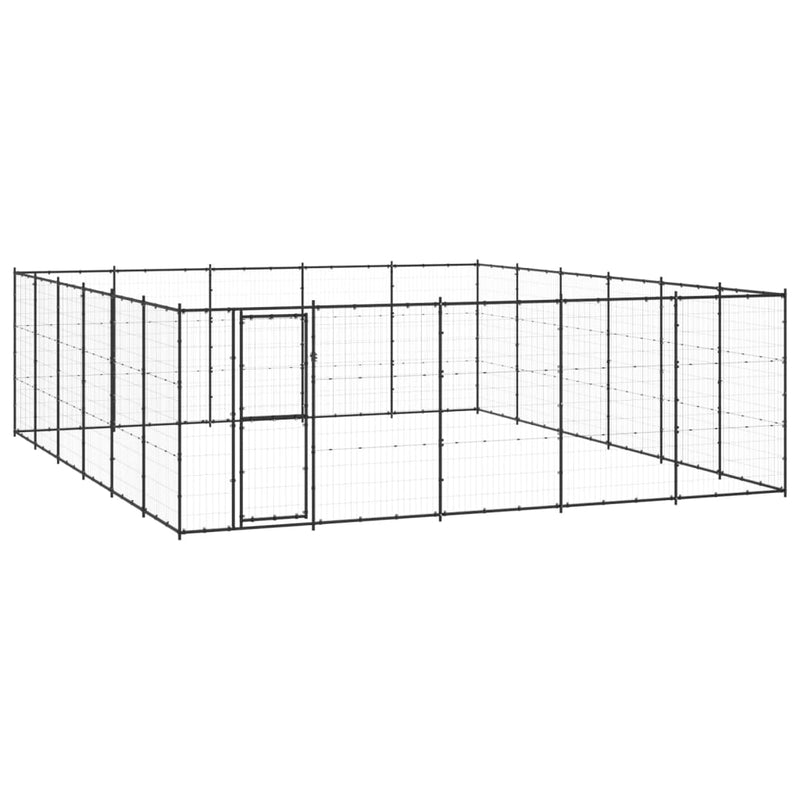 Load image into Gallery viewer, VidaXL Hondenkennel 36,3 m² staal
