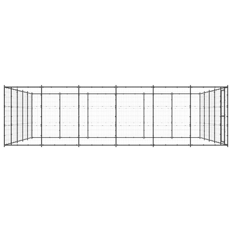 Load image into Gallery viewer, VidaXL Hondenkennel 36,3 m² staal
