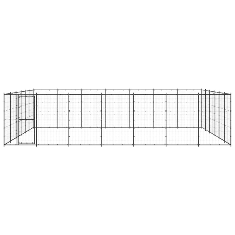 Load image into Gallery viewer, VidaXL Hondenkennel 50,82 m² staal

