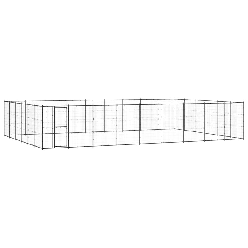 Load image into Gallery viewer, VidaXL Hondenkennel 65,34 m² staal

