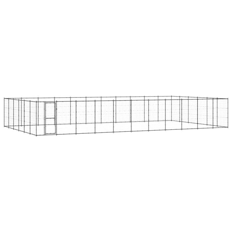 Load image into Gallery viewer, VidaXL Hondenkennel 79,86 m² staal
