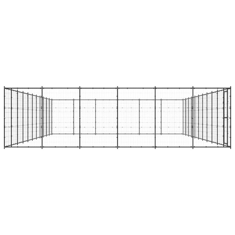 Load image into Gallery viewer, VidaXL Hondenkennel 79,86 m² staal
