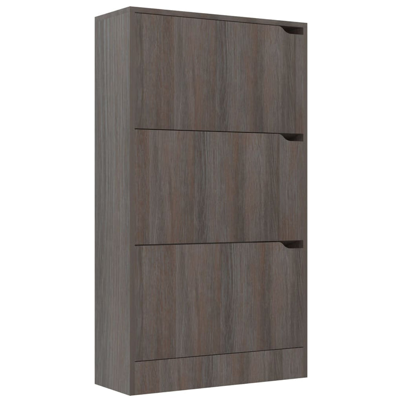 Load image into Gallery viewer, VidaXL Schoenenkast 3 deuren 59x24x105 cm bewerkt hout sonoma eiken
