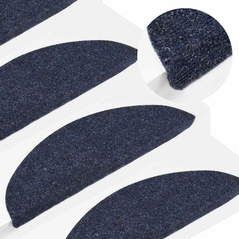 Load image into Gallery viewer, Vidaxl trapmatten zelfklevend 15 st 56x17x3 cm blauw
