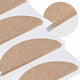 Vidaxl trapmatten zelfklevend 15 st 65x22,5x3,5 cm beige