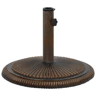 Vidaxl parasolvoet 45x45x30 cm gietijzer bronskleurig
