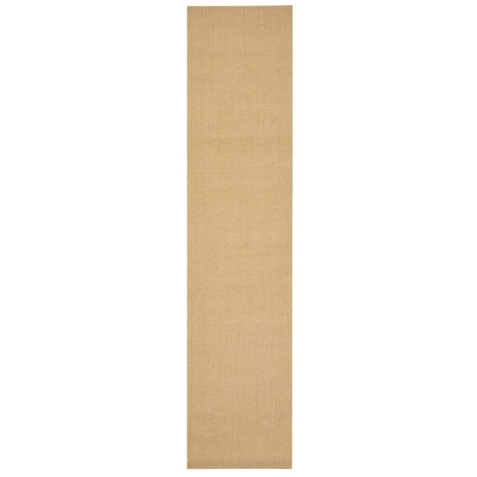 Vidaxl vloerkleed 66x300 cm natuurlijk sisal