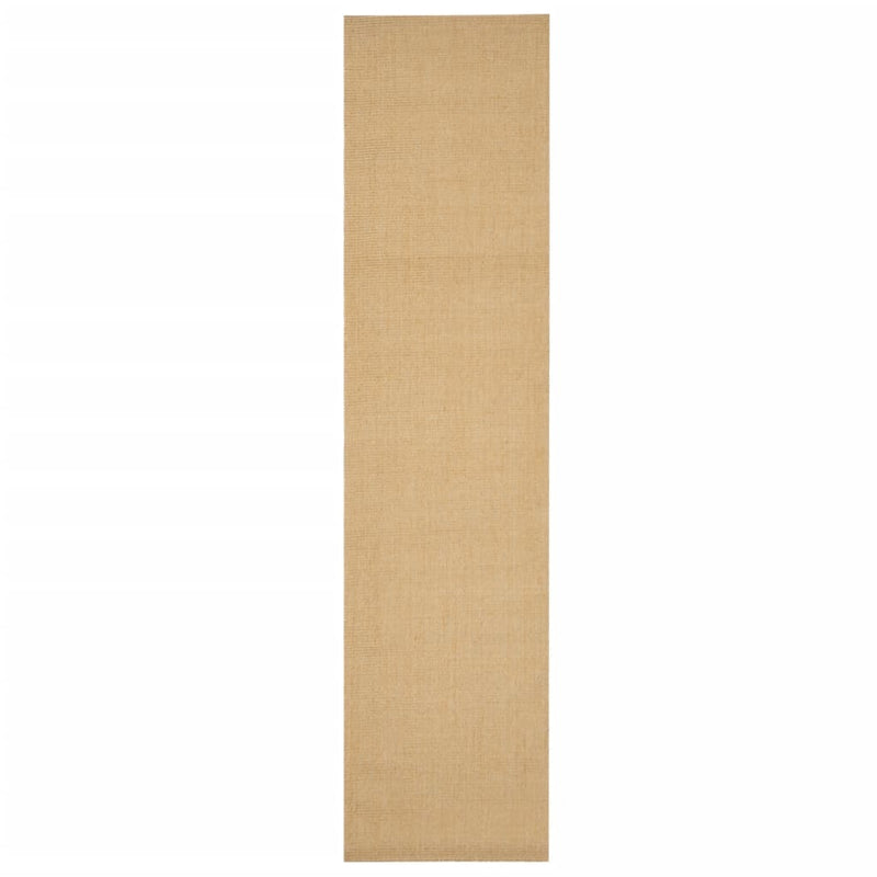 Load image into Gallery viewer, Vidaxl vloerkleed 80x350 cm natuurlijk sisal
