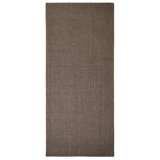 VidaXL Vloerkleed 66x150 cm natuurlijk sisal bruin