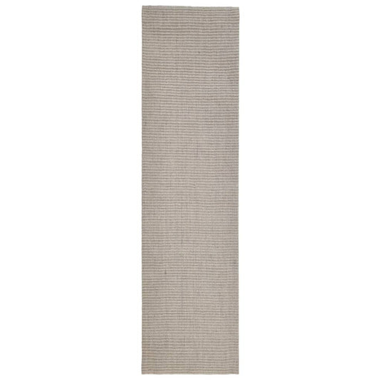 VidaXL Vloerkleed 66x250 cm natuurlijk sisal zandkleurig