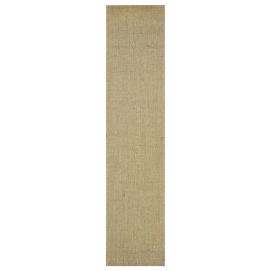 Vidaxl vloerkleed 66x300 cm natuurlijk sisal groen