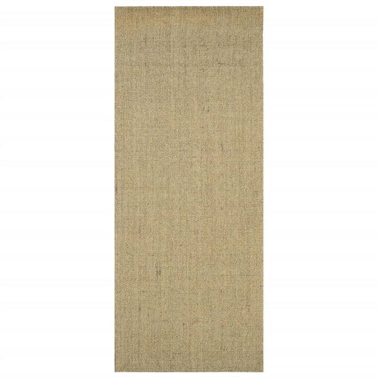 VidaXL Vloerkleed 80x200 cm natuurlijk sisal groen