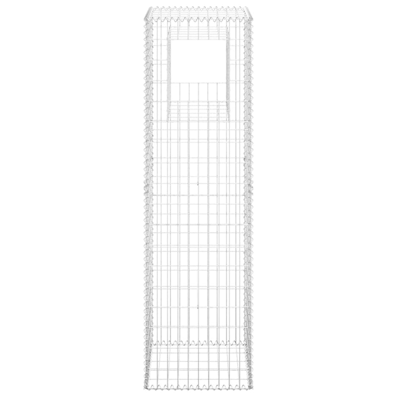 Load image into Gallery viewer, Vidaxl schanskorf paal 50x50x180 cm ijzer
