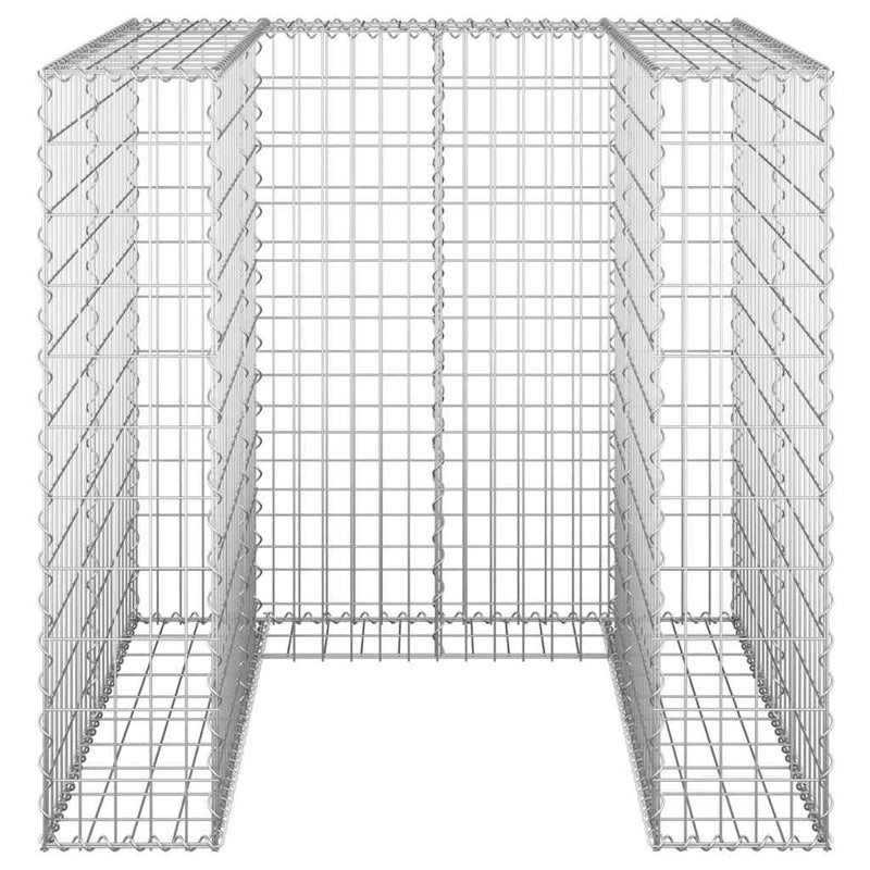 Load image into Gallery viewer, Vidaxl schanskorf voor container 110x100x110 cm gegalvaniseerd staal
