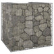 Vidaxl schanskorf voor container 110x100x110 cm gegalvaniseerd staal