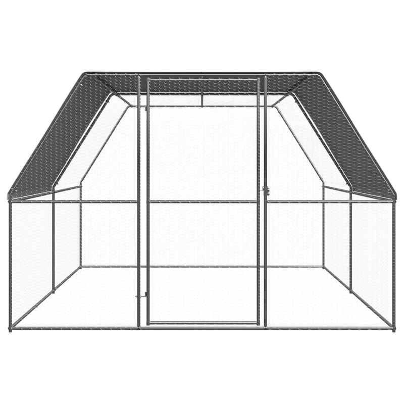Load image into Gallery viewer, VidaXL Kippenhok 3x4x2 m gegalvaniseerd staal
