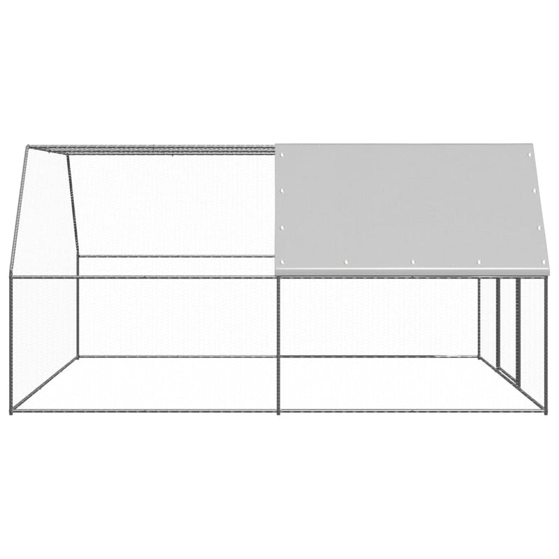 Load image into Gallery viewer, VidaXL Kippenhok 3x4x2 m gegalvaniseerd staal
