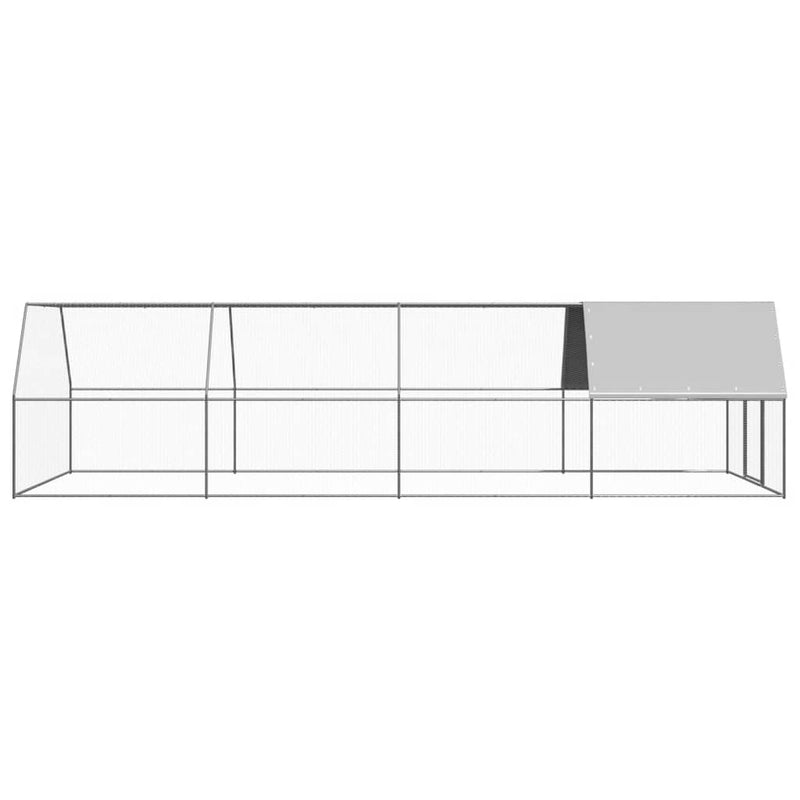Load image into Gallery viewer, VidaXL Kippenhok 3x8x2 m gegalvaniseerd staal
