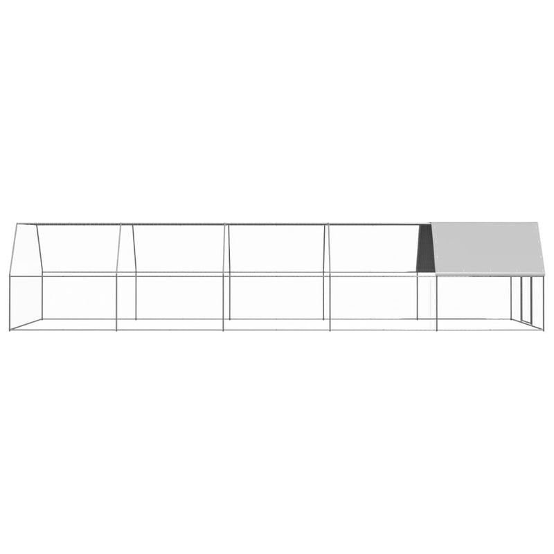 Load image into Gallery viewer, VidaXL Kippenhok 3x10x2 m gegalvaniseerd staal
