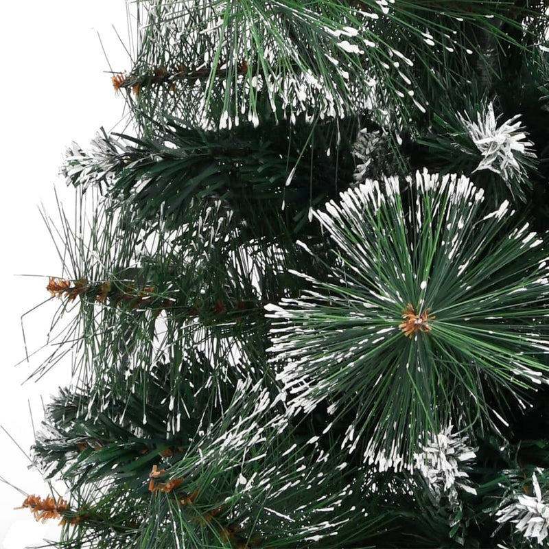 Load image into Gallery viewer, VidaXL Kunstkerstboom met standaard 90 cm PVC groen en wit
