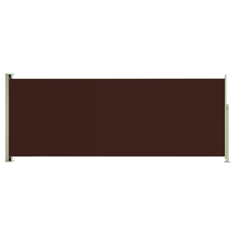 Load image into Gallery viewer, VidaXL Tuinscherm uittrekbaar 117x300 cm bruin
