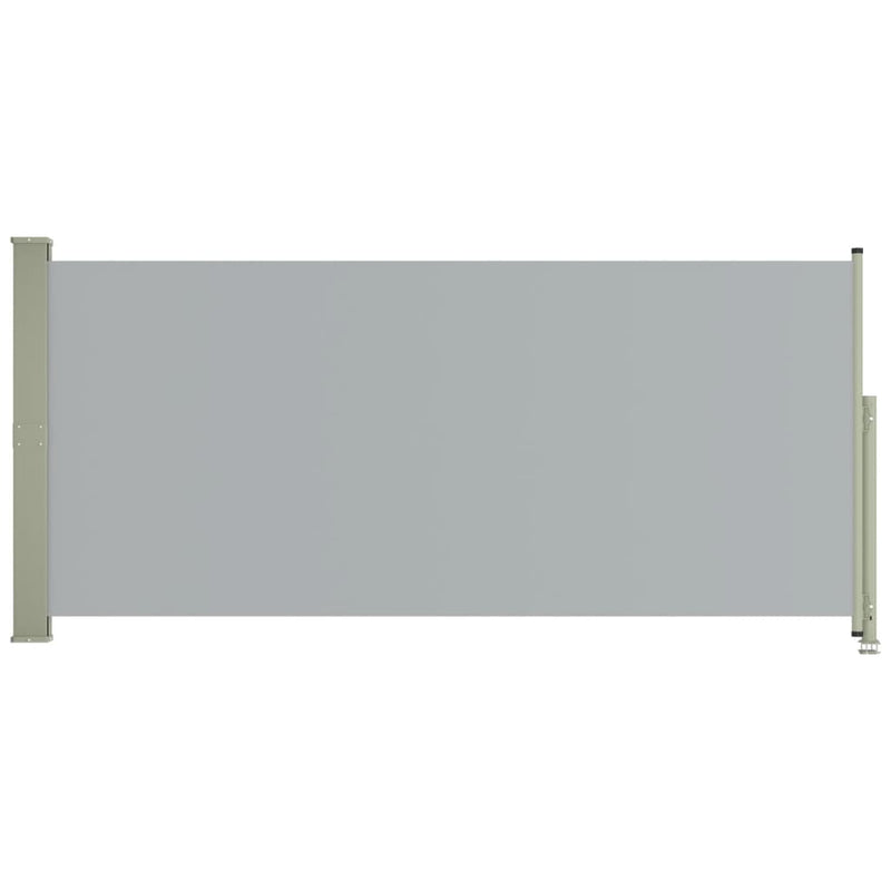 Load image into Gallery viewer, Vidaxl tuinscherm uittrekbaar 140x300 cm grijs

